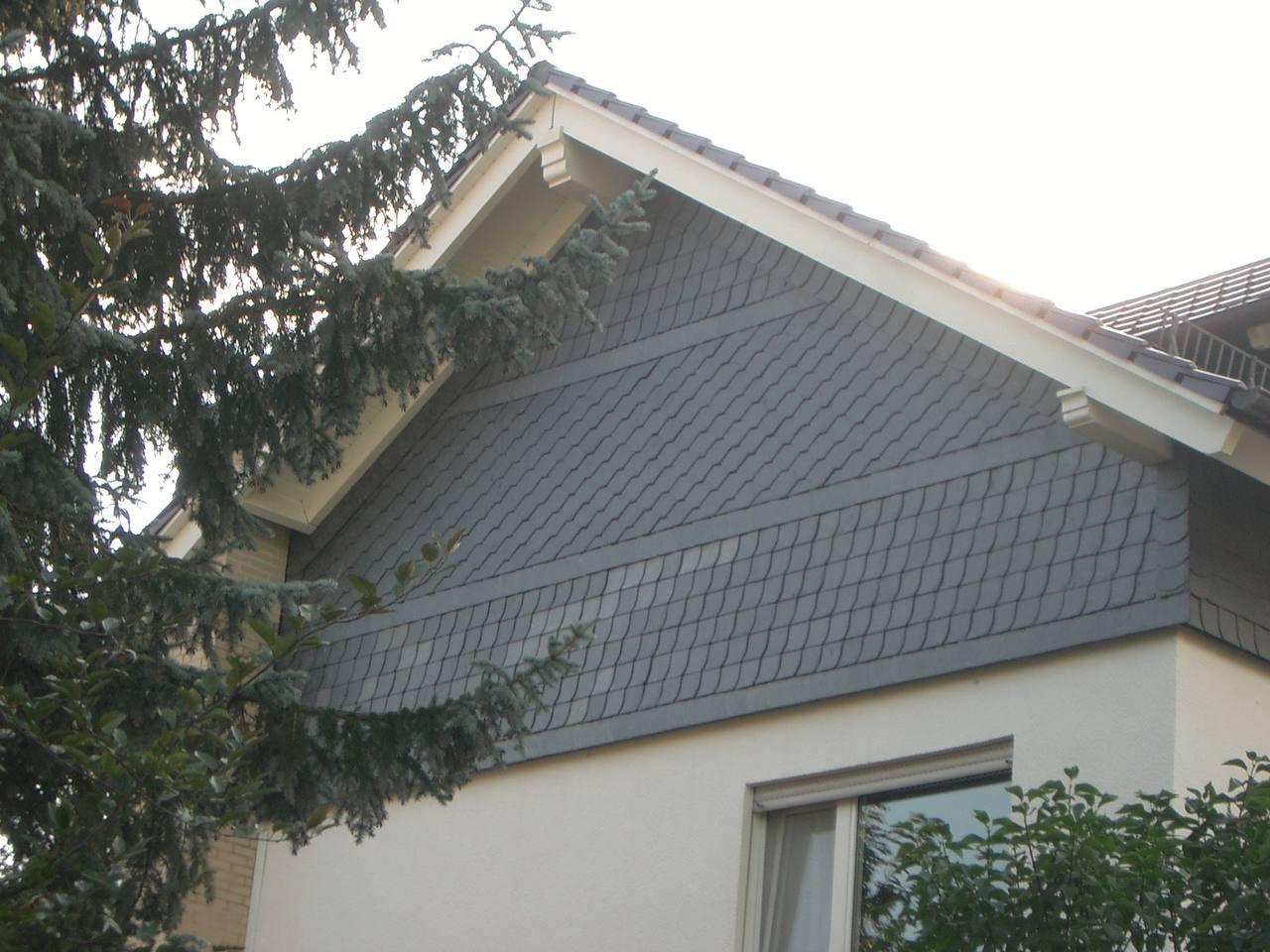 Fassade · Schiefer & Zink
