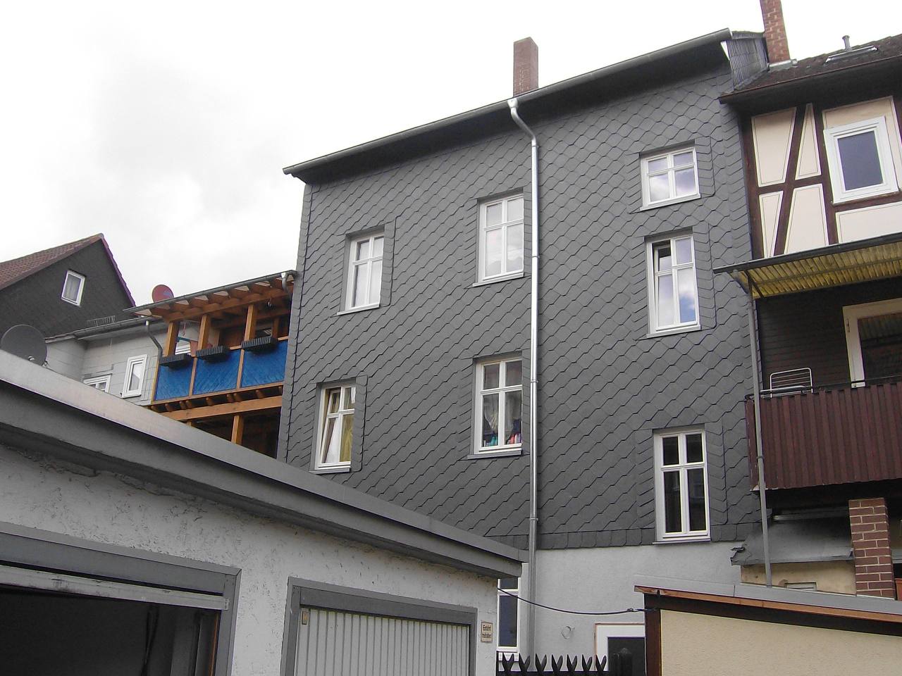 Fassade · Schiefer & Zink