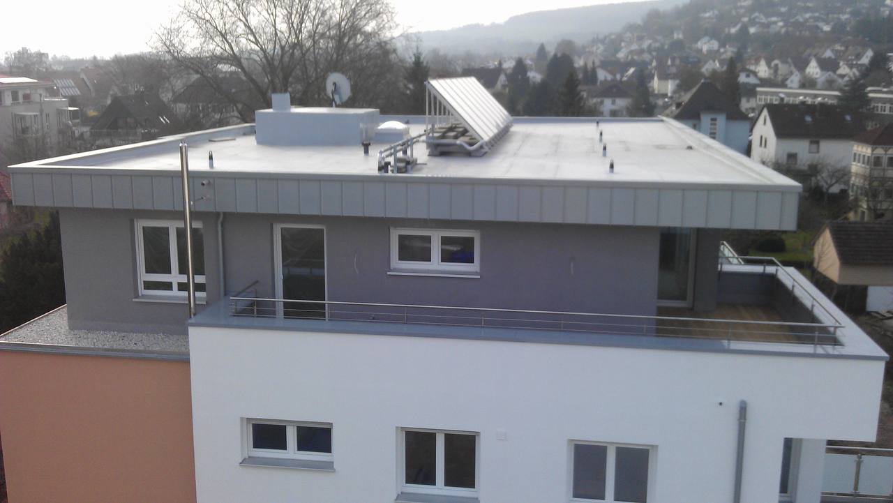 Flachdach · Projekt