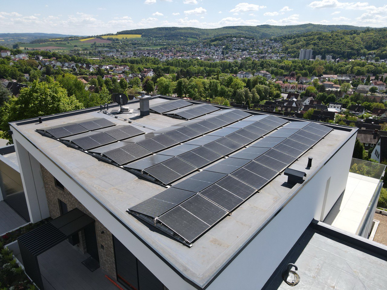 Flachdach Projekt